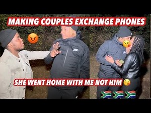 Making couples switching phones for 60sec 🥳 SEASON 2 ( 🇿🇦SA EDITION )|EPISODE
