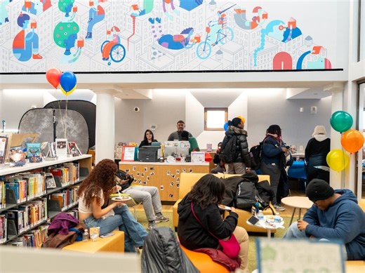 New Teen Center Opens At Harlem's 125th Street Library