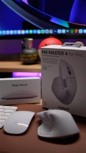 MX Master 4 vs Magic Mouse