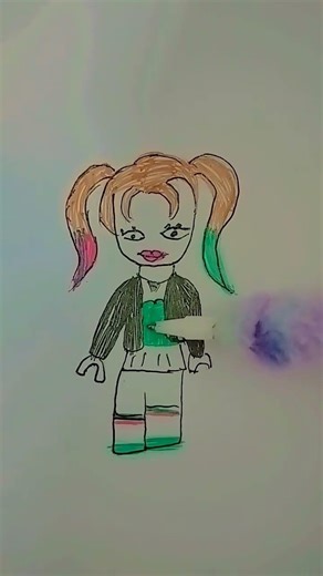 drawing ‪@IBella‬ roblox avatar | #art