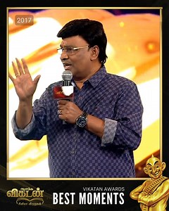 1.6M views · 10K reactions | Vikatan Awards Best Moments: 'திரைக்கதை ஆசிரியர்னு சொல்லி சொல்லியே பாக்யராஜ் டான்ஸை மறக்க வச்சிட்டாங்க!' #Bhagyaraj | #RJBalaji | #AVCinemaAwards | Cinemavikatan | Facebook