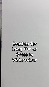 19K views · 477 reactions | Here are three brushes that Barry uses often for painting fur/hair/grasses in watercolour.They work well and each give a different effect. Have you used any of these? | The Artery Art Shop and Classes | Facebook