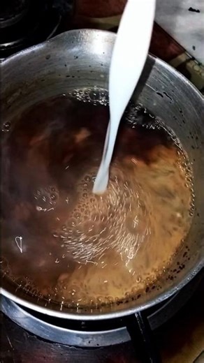 Garam Garam Chai ☕🔥 | Relaxing ASMR Tea Shorts#cooking#food#drink#chaiASMR#macaronirecipetea