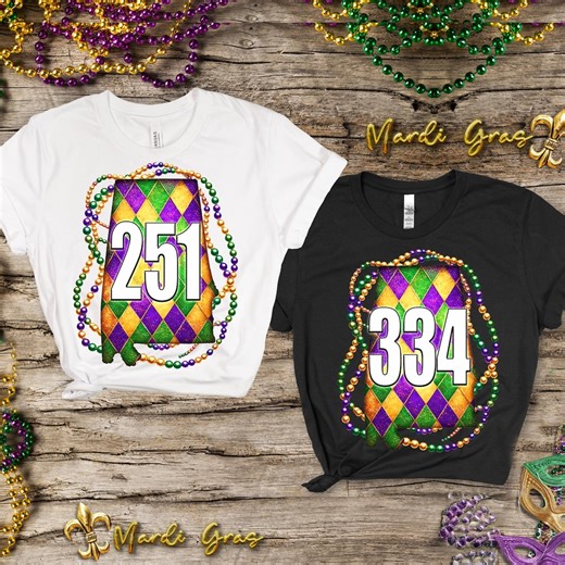 Alabama Mardi Gras Png, Mobile Ala 251 Area Code, Digital Download - Etsy Canada