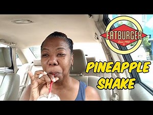 Fatburger New Pineapple Shake Review | Fake Shake? or The Best Shake Ever?