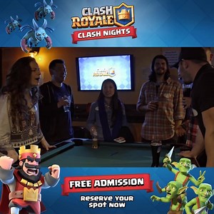 51K views · 40 reactions | Play Clash Royale trivia and tournaments face-to-face with fellow players! Join others for fun, ridiculous competition at the Trinitiy Hall Irish Pub on November 15th! | Clash Royale | Facebook