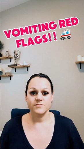 VOMITING in KIDS: 5 RED FLAGS ⚠️ | ER TIPS #kidshealth #parentinghelp #firstaid