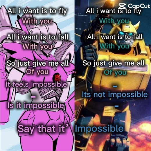 Now Bumblebee X Arcee.🩷💛