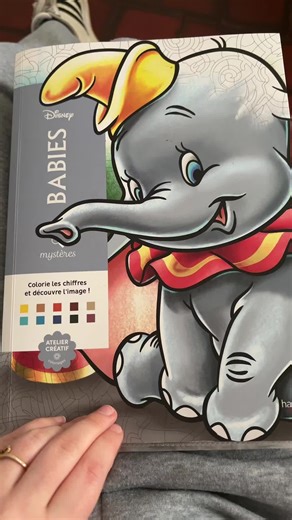 Tome babies-Guangna 240 🖍️ Code couleur à la fin #coloriagesmysteres #hachetteheroes #disney #pourtoi #fyp