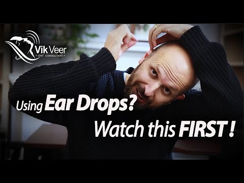 How to use Ear Drops & How to avoid the Risks