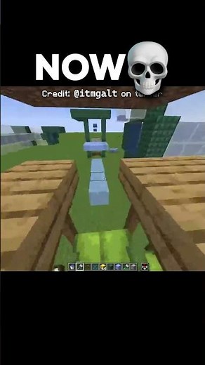 Ice Parkour NOW vs THEN Minecraft