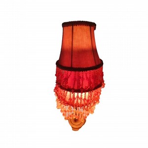 Vintage Beaded Lamp Shade Beige Fringe Boho Light Cover Amber Glow Bohemian Decor Retro Lighting Mid Century Style Home Accent - Etsy Canada
