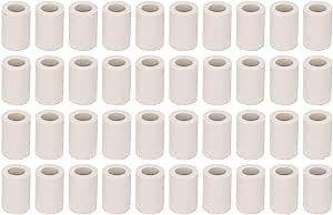 Billiard Cue Ferrules, 40pcs Fiber Repair Pool Cue Ferrules Tubes (0.8in) for Pool Players Billiards Enthusiasts Repair Replacement Maintenance