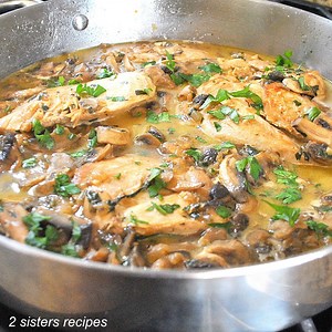 Skillet Chicken Mushroom Dinner