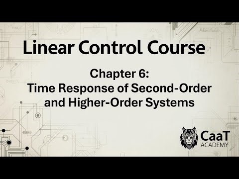 Linear Control Course | Chapter 6: Time Response of Second-Order and Higher-Order Systems