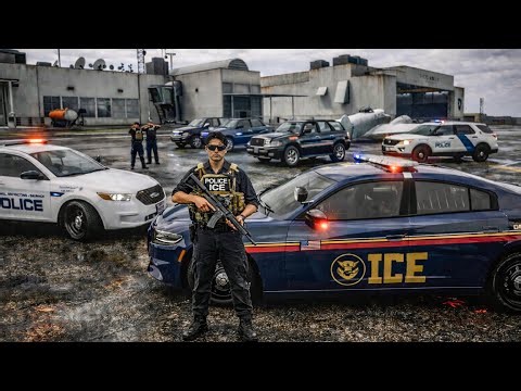 Homeland Security | ICE AGENTS | Ultra Realistic Graphics - GTA 5 LSPDFR [4K]