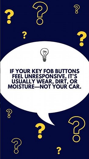 What to Do When Your Key Fob Buttons Stop Responding