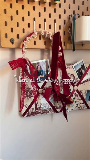 Craft office tour 🧵 #whimsicalstyle #homeoffice #crafting #whimsicalhome #homedecor #whimsical