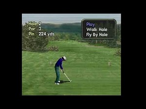 VR Golf 97 - SEGA Saturn - Gameplay