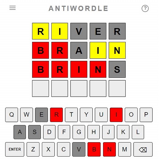 Antiwordle