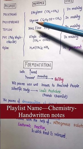 Polymers & their monomers || Chemistry || Chapter--14 || Lec.59(Part-2) || General Science ||