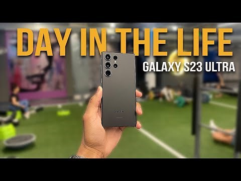 Samsung Galaxy S23 Ultra - Real Day In The Life Review (Battery & Camera Test)