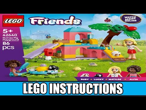 LEGO Instructions - Friends - 42640 - Guinea Pig Playground - Pets