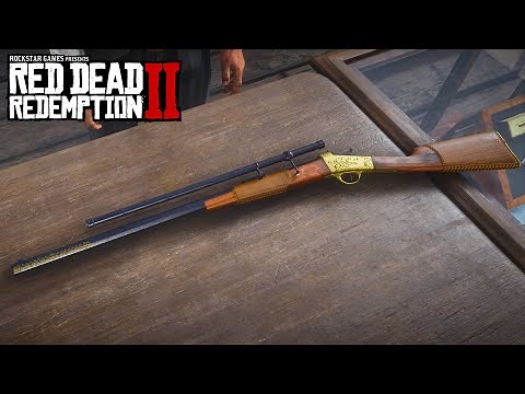 RED DEAD REDEMPTION 2 - ROLLING BLOCK RIFLE (Weapons Customization & Showcase)