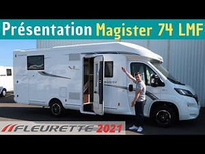 SPACIOUS LOW-PROFILE - Presentation Fleurette 74 LMF Cristal 2021 " *Instant Camping-Car*