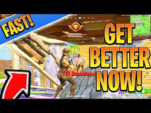 INSTANTLY get Better/Improve in Fortnite! Fortnite Ps4/Xbox Solo! (How To Win Solo Fortnite Tips)