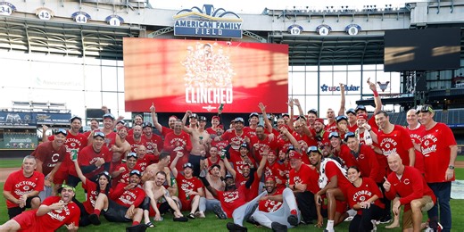 Reds clinch playoff spot on final day of season, set to face Dodgers
