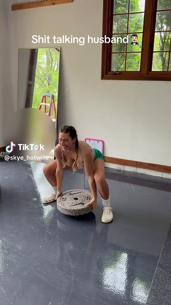 He’s eating snacks and heckling me. #powercouple #loveofmylife #soulmate