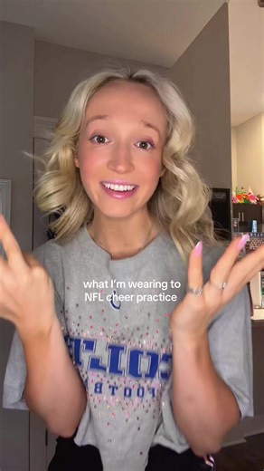 Stylish Pink Outfit for NFL Cheer Practice
