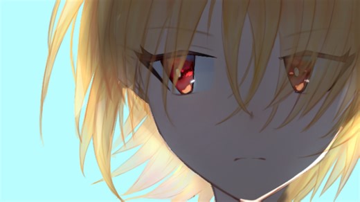 茅森月歌绘画过程