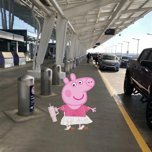 ~peppa goes to pick up Kylie kangaroo and her family~PART ONE_!