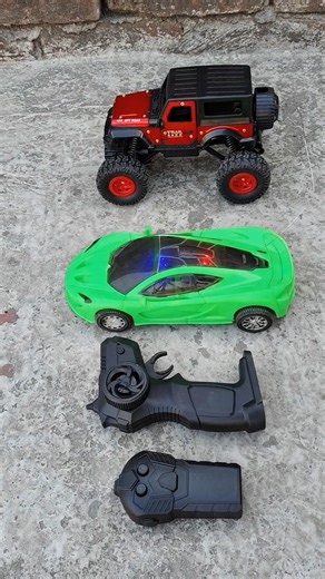 Big 2 ta RC Thar and RC lighting car Dakho #therctoy2m #rccars #shorts #viral