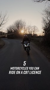 Passed your CBT and wondering what bikes you can actually ride? Here’s 5 motorcycles and scooters you can ride on a CBT certificate in the UK, including 50cc options at 16 and learner-legal 125cc bikes at 17 . If you’re choosing your first motorbike or scooter, start here before you upgrade 👀🏍️ | RideTo