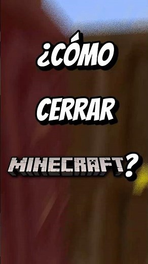 How to Properly Exit Minecraft #minecraft #tutorial