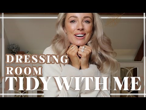 DRESSING ROOM TIDY & CLEAN WITH ME + RIVER ISLAND Try On Haul // Fashion Mumblr Vlogs