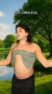 1.1M views · 36K reactions | non è più solo凉 #adamo #dio #lucifero #eva #eden #reel #reels #ironia #divertente #paradiso #inferno #comicità #recitazione #attore #comico #meme #amore #coppia #donna #ragazza #milano #roma #palermo | Alessio Rubino | Facebook