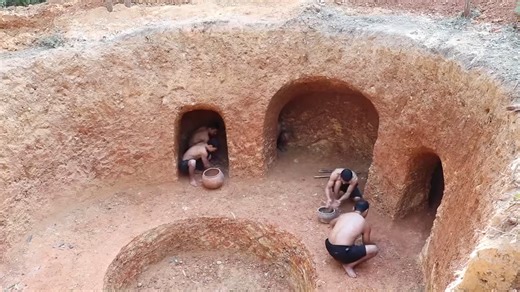 They built a water slide inside an underground house, then the secret pool nearly collapsed