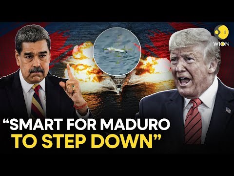 US–Venezuela Tensions LIVE: US Hits Suspected Drug Vessel, One Dead | Trump-Maduro | WION
