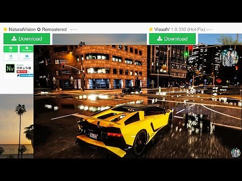 How to download and install Advance Level Graphics Mod in GTA 5 NaturalVision ✪ Remastered/ MVGA #1