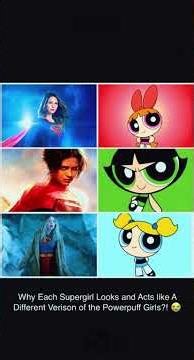 The Latest Supergirls are Powerpuff Girls Copies! #funny #similarities #theory #dccomics #wtf #wow