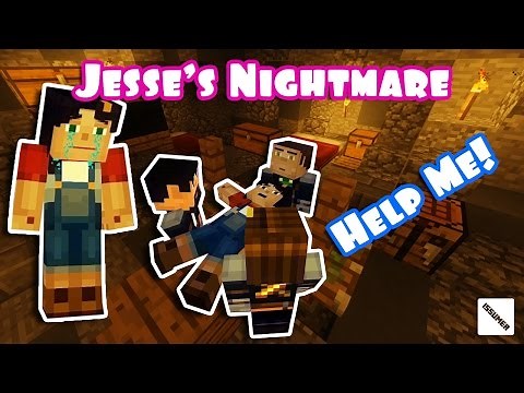 Jesse's Nightmare: Kidnapped by Evil Aiden! - Minecraft Animation