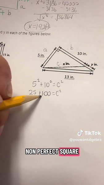 Mastering the Pythagorean Theorem #math #pythagorastheorem #tiktoklearningcampaign #geometry #studytips