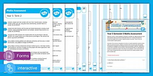 Year 5 Semester 2 Maths Assessment