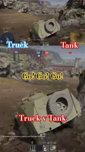Truck V Tank E9 (Go! Go! Go!) #gaming #TruckVTank #warthunder #warthundertanks #warthunderclips