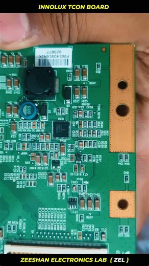Innolux TCON Board Explained: Functions, Testing & Repair Tips | Zeeshan Electronics Lab #shorts