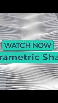 Parametric Shade | 3ds Max & Railclone Procedural Modeling Tutorial